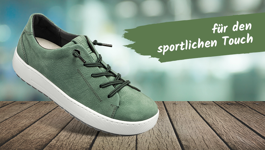 Trendige Stiefelette aus Nappa- und Lackleder, ideal anpassbar durch die Derby-Schnrung und mit praktischem Innenreissverschluss.