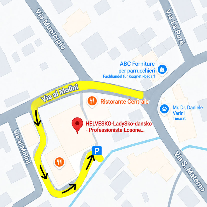 Informationen zum Parkplatz in Losone