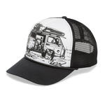 Freizeit Cap - schwarz-weiss