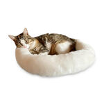 Lammfell-Kuschelbett klein - beige