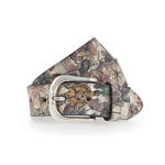 Ledergrtel Damen - multicolor