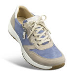 beige blau