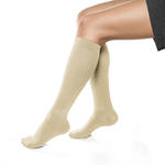 Reise-Sttzkniestrmpfe - beige