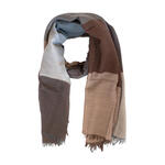 Schal - braun-beige